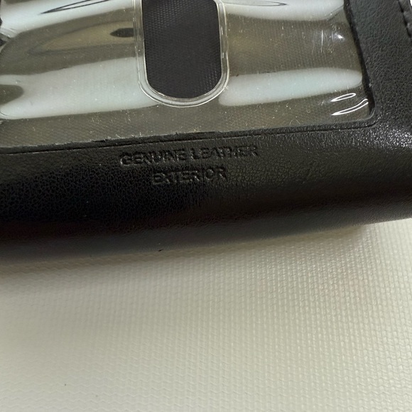 Black Wristlet and Wallet lot4 pieces total checkbook card holder - Picture 3 of 6